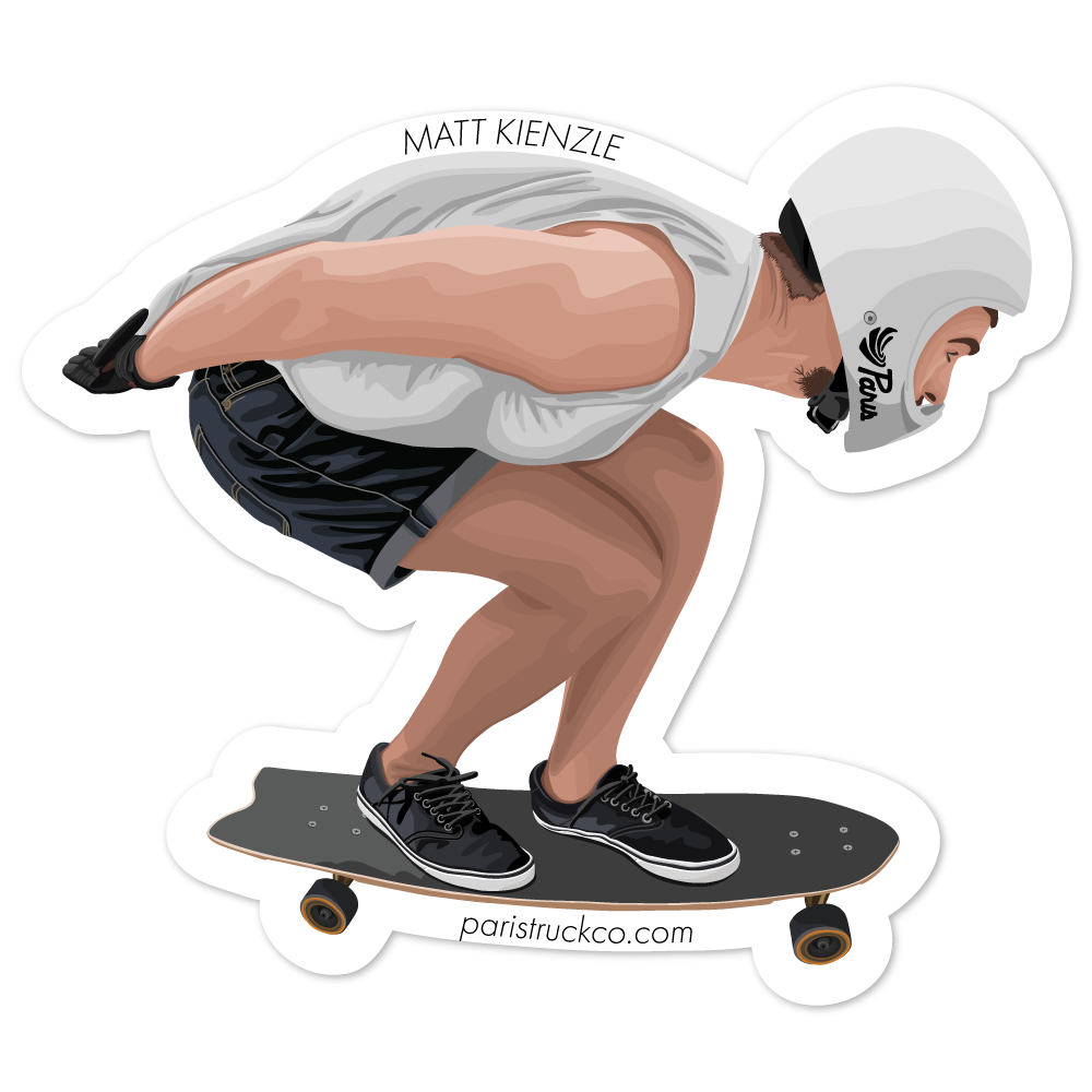 Matt Kienzle - Paris Sticker