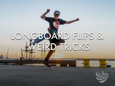 LONGBOARD FLIPS & WEIRD TRICKS