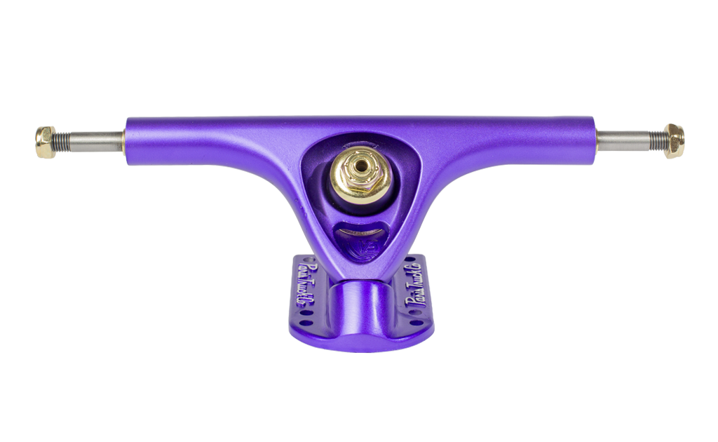 V3 Hollow Lite 165mm 50º Longboard Trucks Purple Satin – Paris