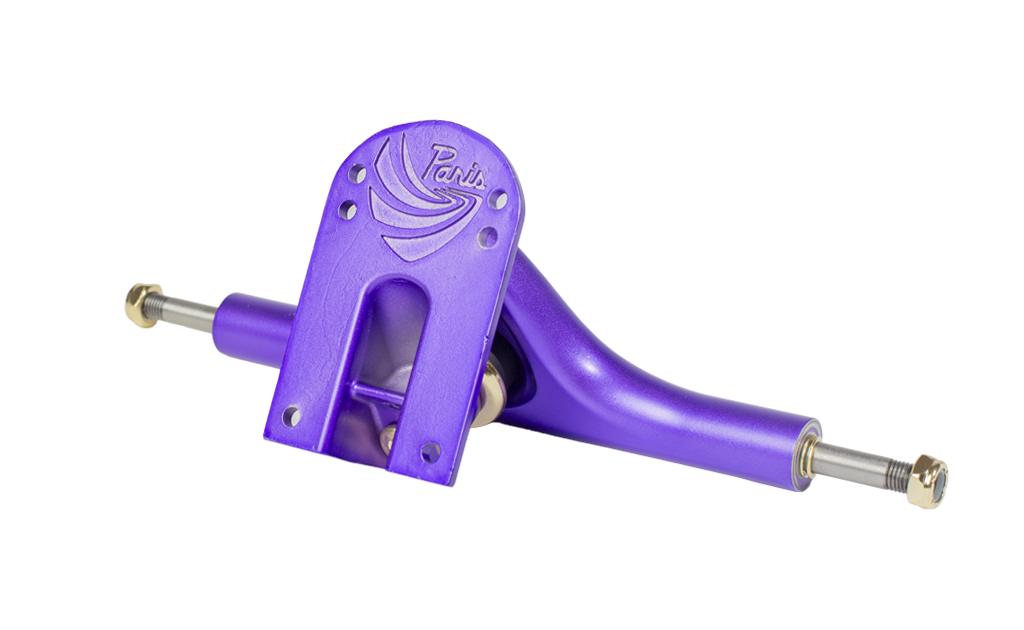 V3 Hollow Lite 165mm 50º Longboard Trucks Purple Satin – Paris