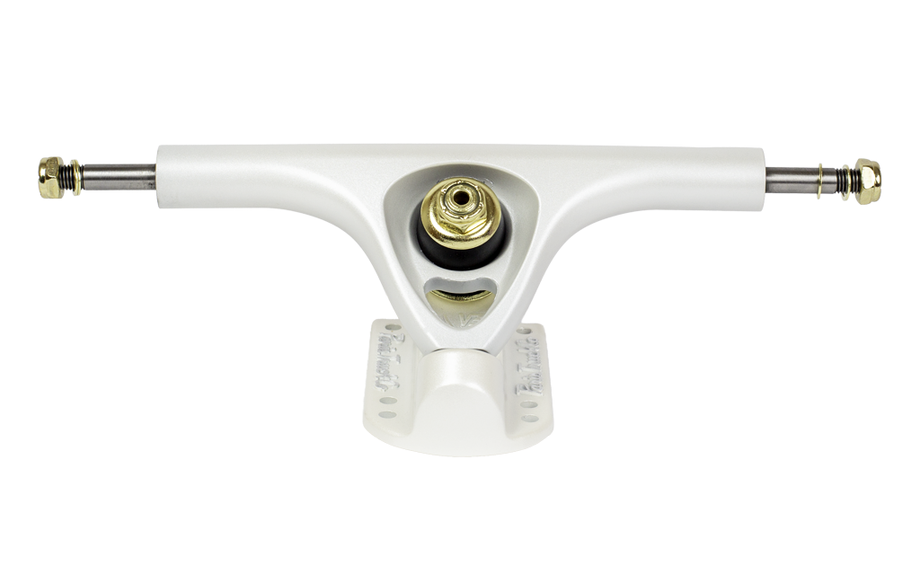 V3 Hollow Lite 150mm 50º Longboard Trucks White Pearl – Paris Truck Co