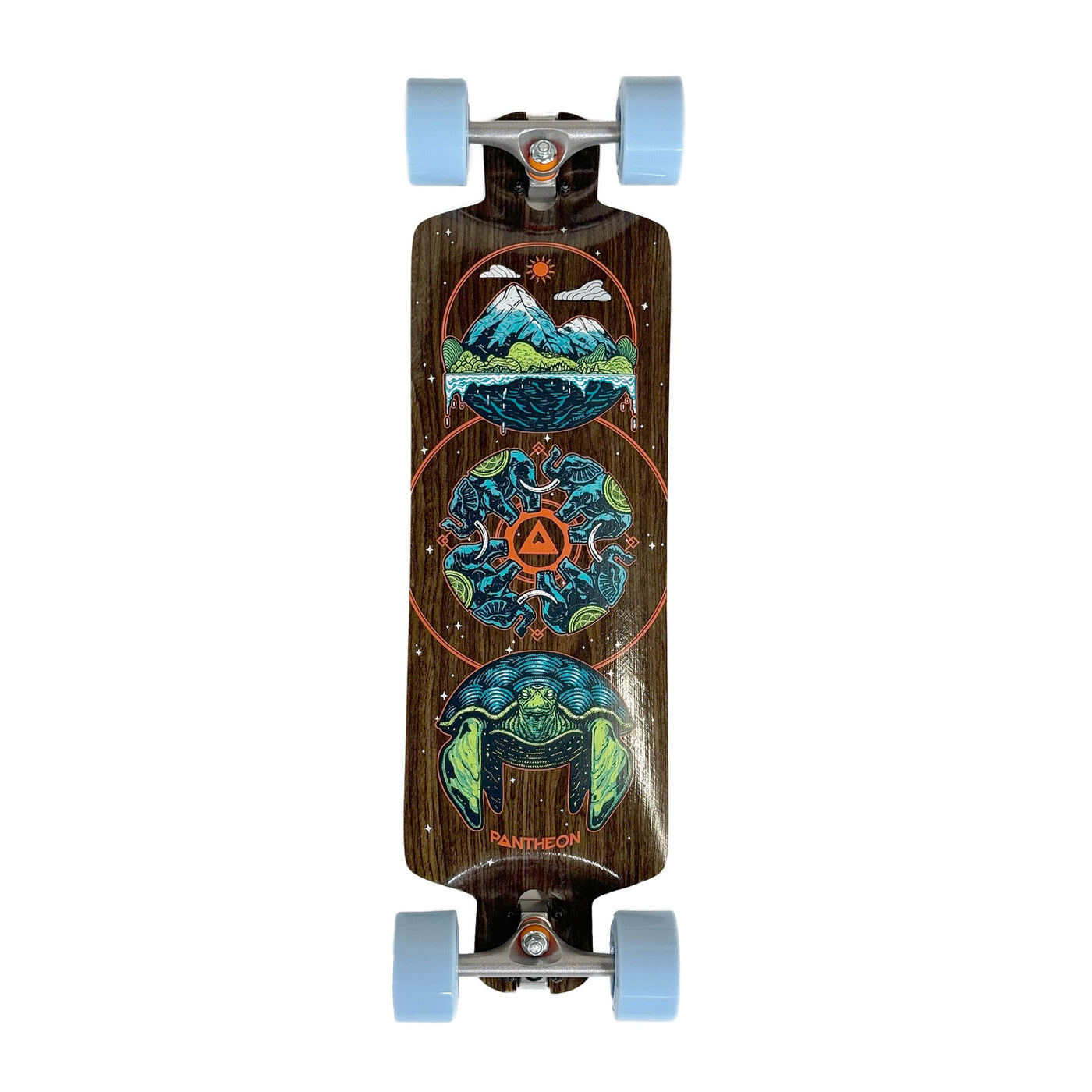 Pantheon - Cosmic Turtle Complete Longboard
