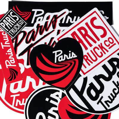 The Rider Pack - 10 Pack Assorted Stickers - Paris Truck Co