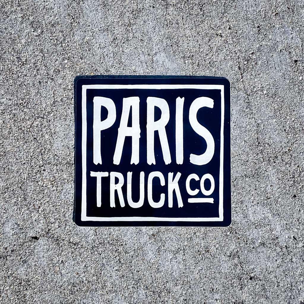 Paris Hipster Sticker - Single 3" - Paris Truck Co