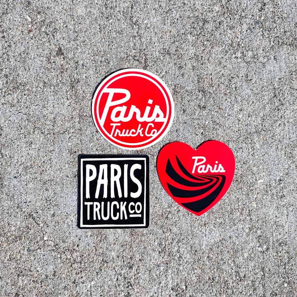 The Mini's- Paris Assorted Stickers - 3 Pack - Paris Truck Co