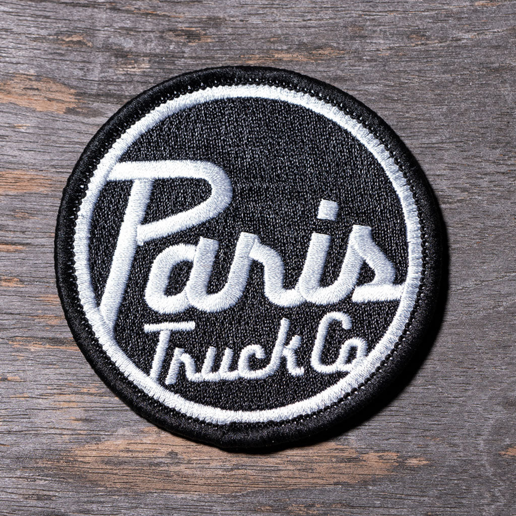 Paris Rapper Patches Paris Dot Patch - Black >> Paris Truck Co.