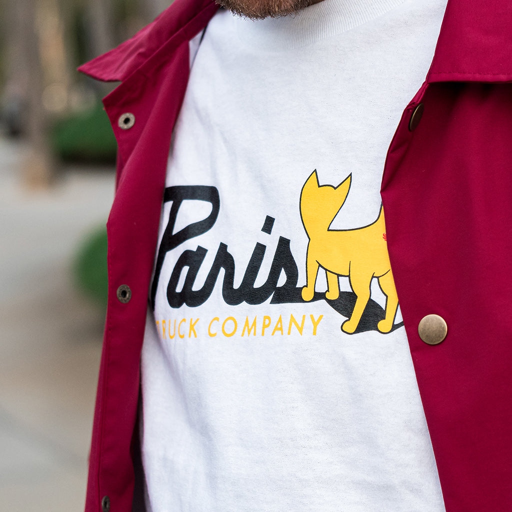 El Gato T-Shirt - White - Paris Truck Co