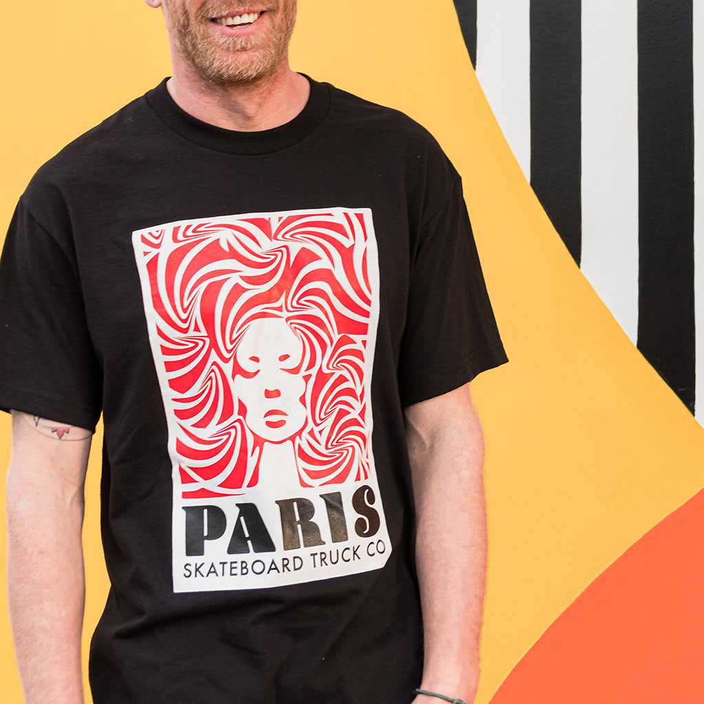 Salon Hair T-Shirt - Black - Paris Truck Co