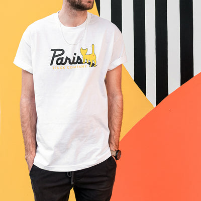 El Gato T-Shirt - White - Paris Truck Co