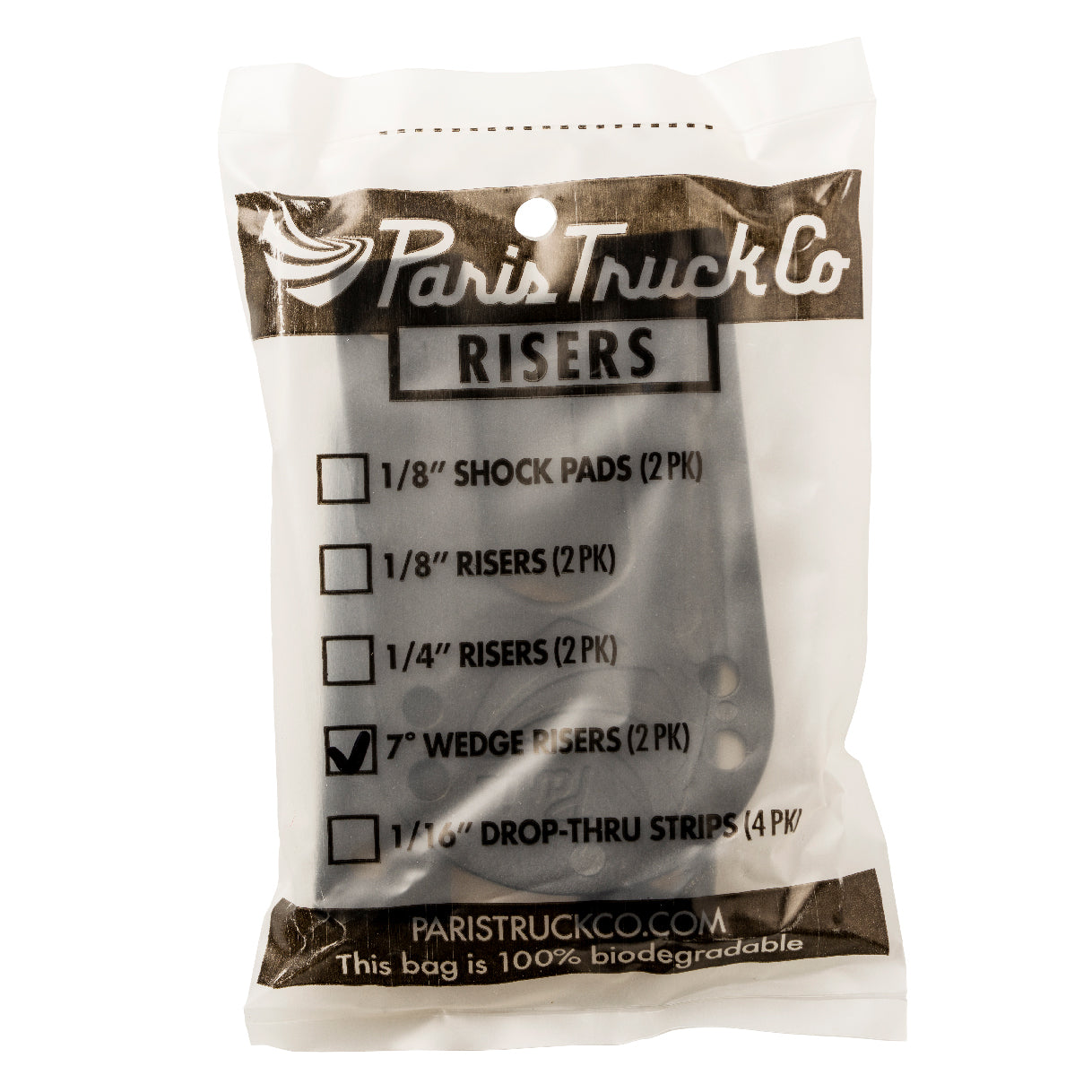 Adjutable Wedge Riser Paris 7º Wedge Riser >> Paris Truck Co.