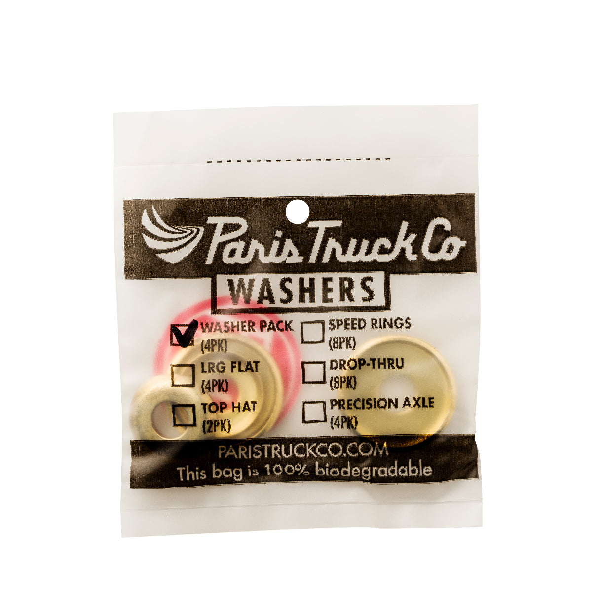 Paris Washer Pack - Gold